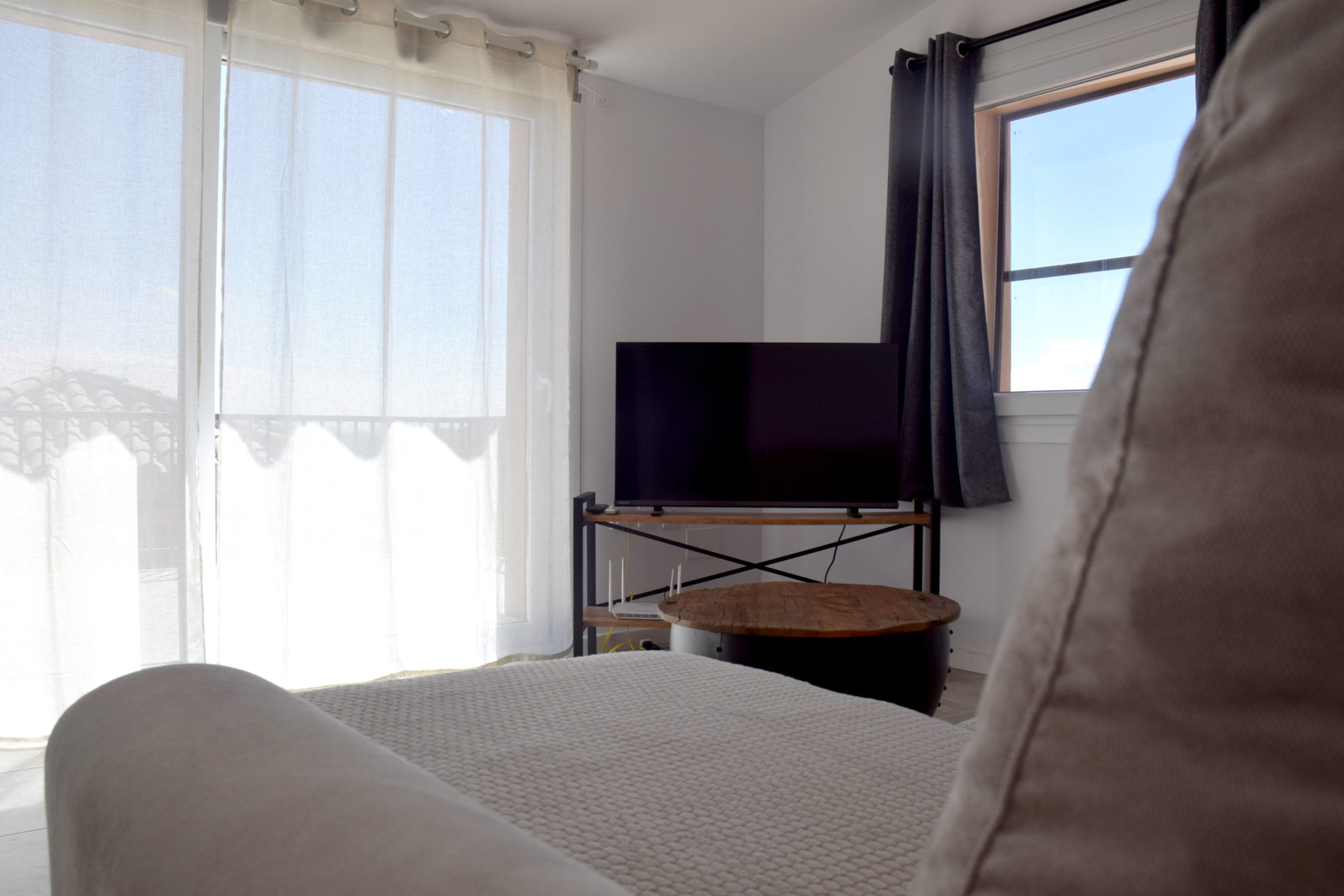 salon TV vacances location maison masumberto