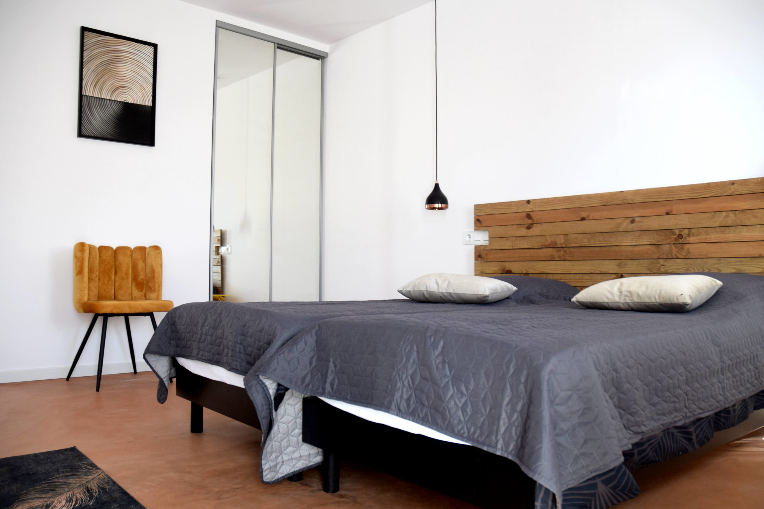 rosas villa vacances palau saverdera double lit-cadaques