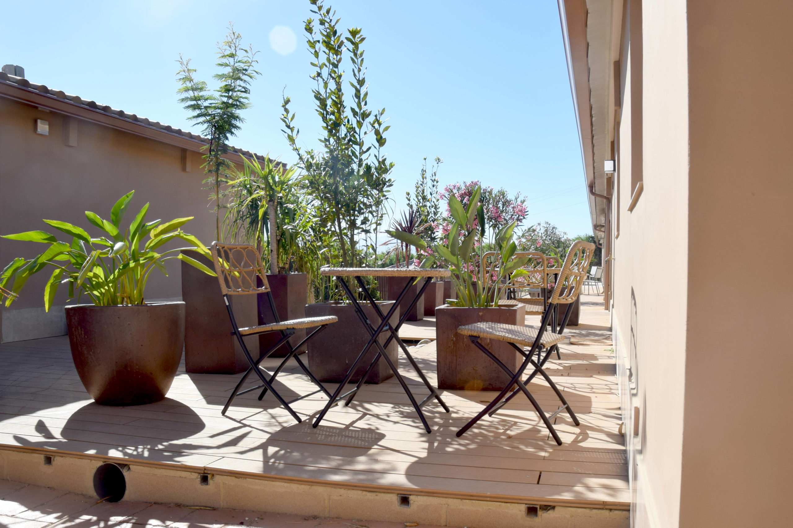 roses location chambre vacances palau saverdera terrasse dej -javea