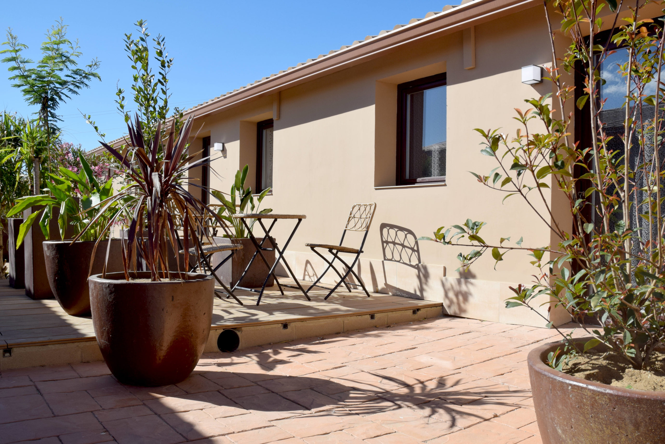 roses location chambre vacances palau saverdera terrasse-javea