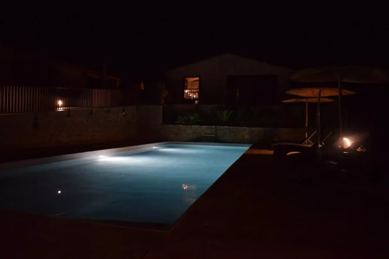 night pool